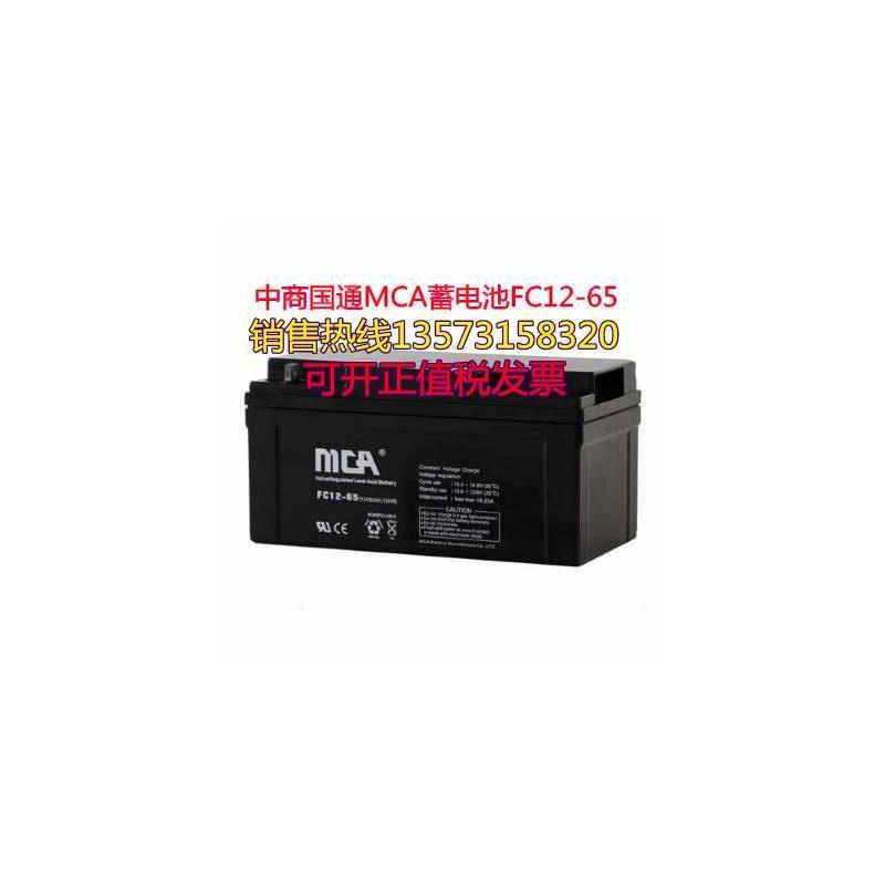 中商国通MCA蓄电池FC12-100免维护12V100AH 通讯设备 机房UPS电源