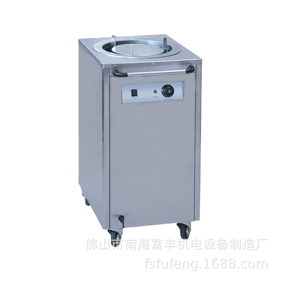 FPW-1富丰单头电热保温餐车 暖碟车 保温餐碟车 餐厅设备炊事餐车