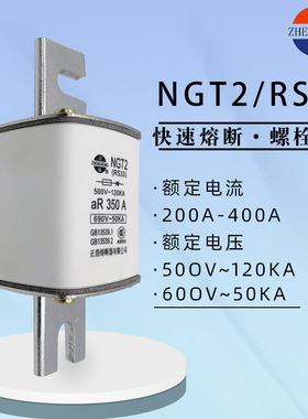 正浩NGT2 RS33快速熔断器体500V~120KA 200A250A300A315A350A400A
