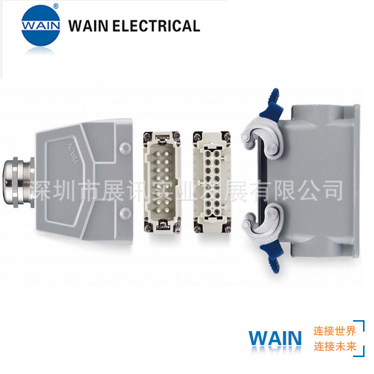 上壳重载连接器H24B-TE-4B-1-7/16-18上壳体