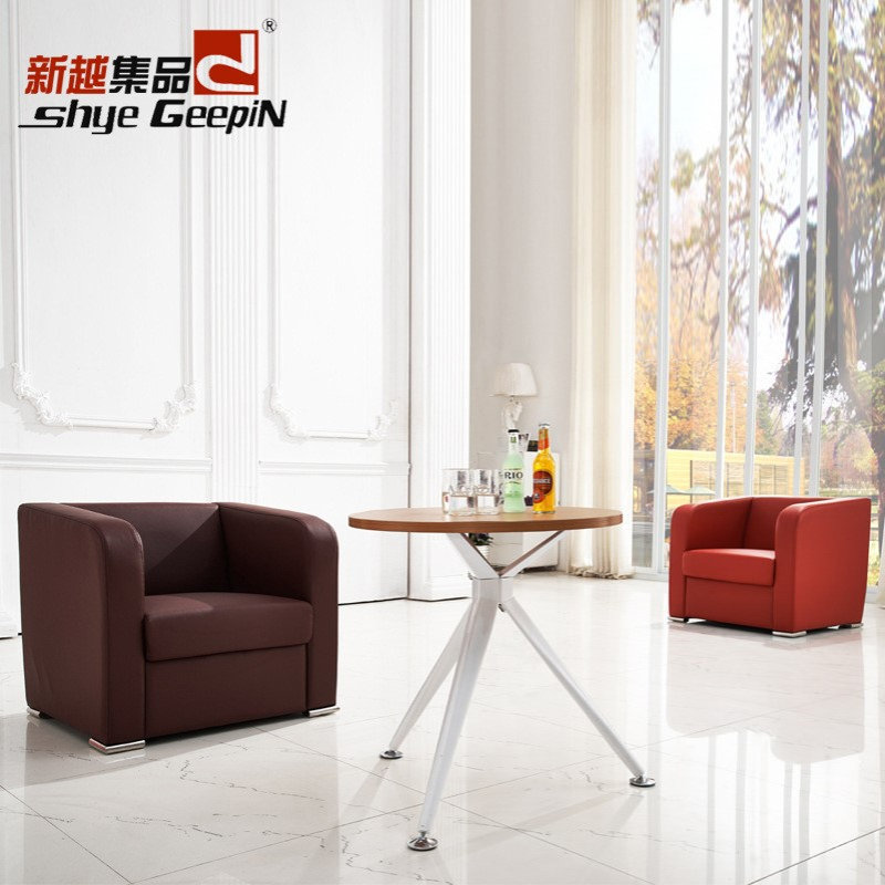 厂家直销商务单人沙发 简约现代办公家具 影楼售楼部洽谈沙发。