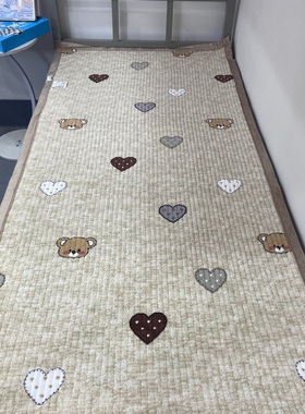 2024ins新款牛奶绒床盖防滑三层夹棉加厚可机洗双面