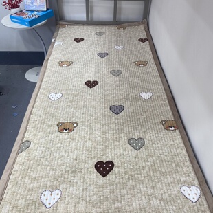 2024ins新款牛奶绒床盖防滑三层夹棉加厚可机洗双面