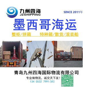 青岛天津到墨西哥拉萨罗卡德纳斯(lazaro cardenas)海运货代订舱