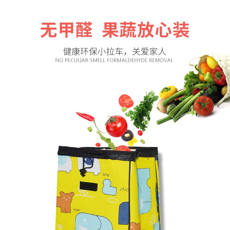 不锈钢买菜车小拉车高端折叠加厚超轻拉拉车能爬楼梯的可携式水桶