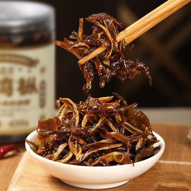 云南即食鸡枞菌松茸菌牛肝菌香蕈菌菇零食下饭菜X