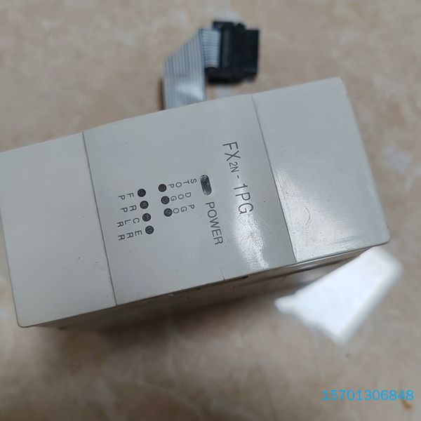 【顺庆】三菱PLC模块，FX2N-1PG-E。一个实拍功能完好【议价】
