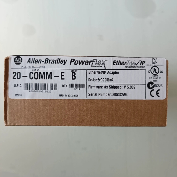 【顺庆】AB罗克韦尔20-C0MM-E B全新正品。图片为实物未开封【议