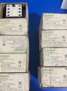 西门子接触器3TH42 44-1XB4 DC24V的4个，1【议价】
