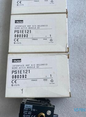 【顺庆】PARKER派克电磁阀PS1E121 PS1-E12 全新原【议价】