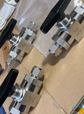 【顺庆】日本北村KTM球阀 1/2卡套球阀 高压球阀 316SS不锈【议价