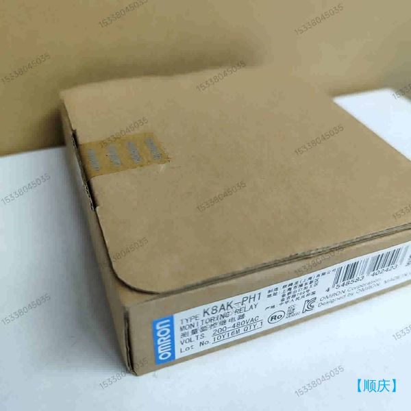 【顺庆】K8AK-PH1 有库存现货 欧姆龙OMRON三相3线反相缺【议价】
