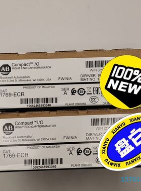 【顺庆】1769-ECR 终端盖板，罗克韦尔AB CompactLo【议价】