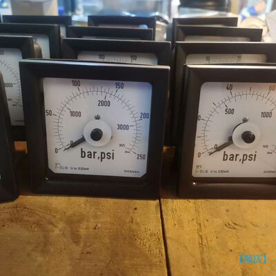 【顺庆】GOSSEN压力传感器指示标，电流指示表。4-20mA输入，【议