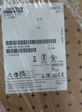 【顺庆】6AV7231-0CA21-0BA0   24年全新原装正品【议价】