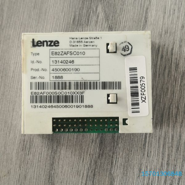 【顺庆】E82ZAFSC010伦茨变频器模块IO接线端子 现货【议价】