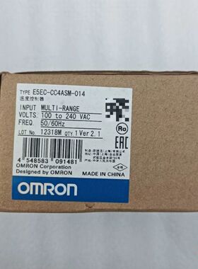 【顺庆】欧姆龙温控器  E5EC-CC4ASM-014【议价】