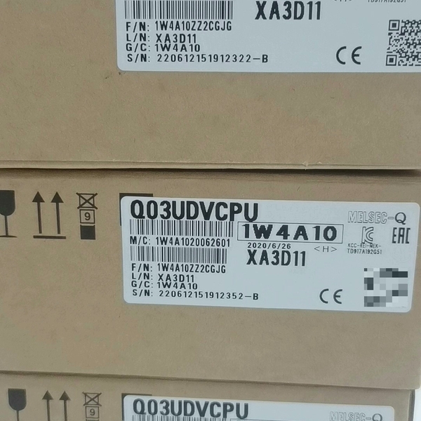 【顺庆】三菱Q03UDVCPU有几个工厂库存未使用过99新有需要的联【
