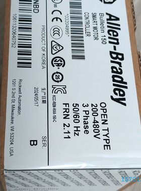 【顺庆】150-C3NBD 罗克韦尔AB  软启动  全新原装 15【议价】