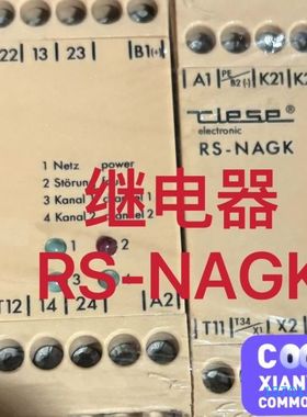 【顺庆】TLESE安全继电器RS-NAGK，电压：24VAC/24V【议价】