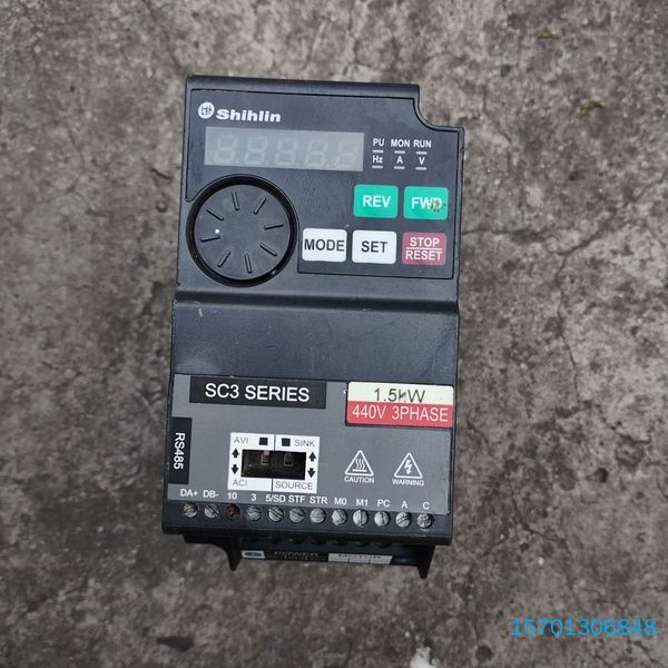 【顺庆】士林变频器SC3-043-1.5K成色如图功能完好包好用的上【议
