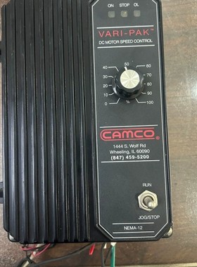 【顺庆】VARI-PAK NEMA-12 拆机直流电机调速器 CAM【议价】