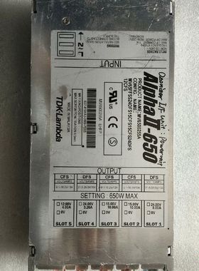 【顺庆】TDK-lambda  Alpha II-650【议价】