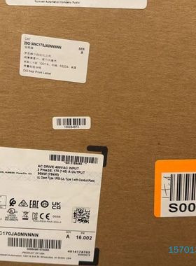 【顺庆】Allen-Bradley  20G1ANC170JA0NN【议价】