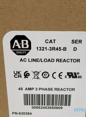 【顺庆】1321-3R45-B罗克韦尔AB电抗器13213R45B全【议价】