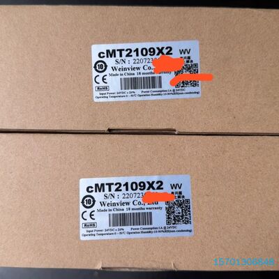 【顺庆】威纶通cMT2109X2触摸屏，全新未用，外包装有字体，介意