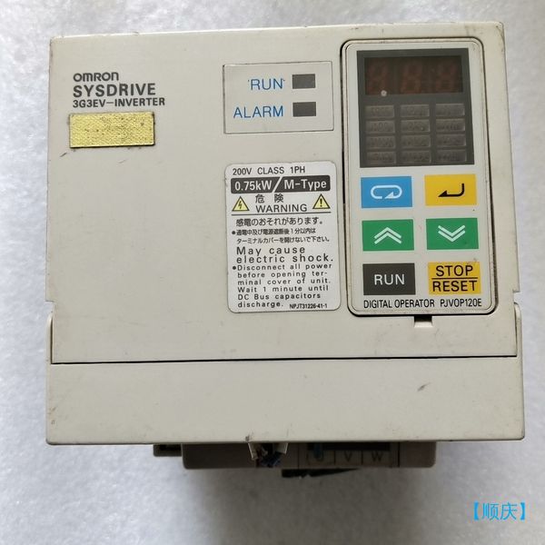 【顺庆】欧姆龙变频器3G3EV－AB007M－CE,.原装拆机，实物【议价