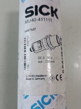 【顺庆】全新正品SICK西克/施克 MU40-411111 超声波传【议价】
