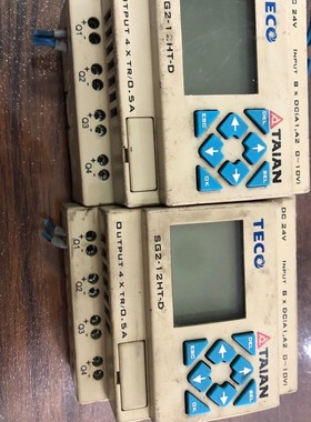 【顺庆】东元台安SG2-12HT-D可编控制器二手拆机包好【议价】