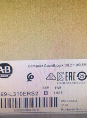 【顺庆】5069-L310ERS2 全新ab安全型CPU控制器罗克韦【议价】