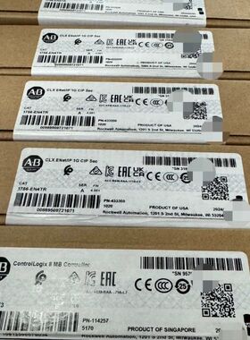 【顺庆】1756-L73/B A-B 控制器 全新原装 现货议价【议价】