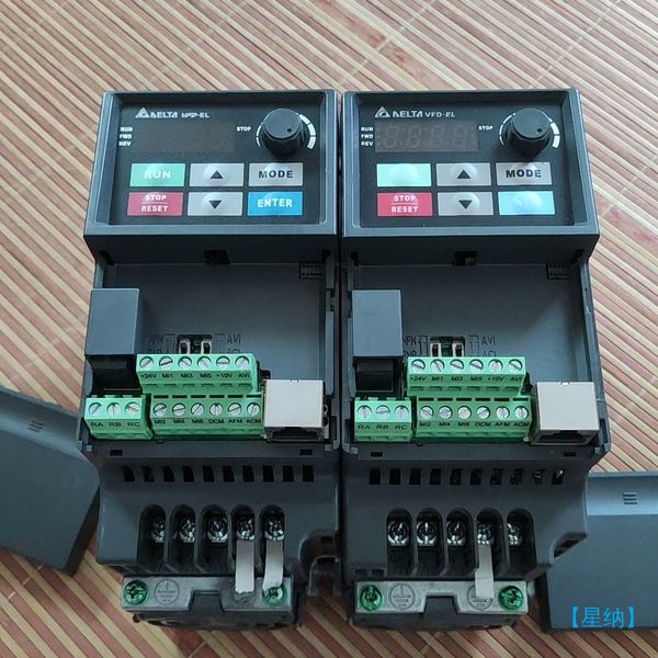 【星纳】台达变频器VFD015EL43A，1.5KW，380V，拍前【议价】