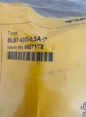 【顺庆】BL67-8DO-0.5A-P图尔克模块【议价】