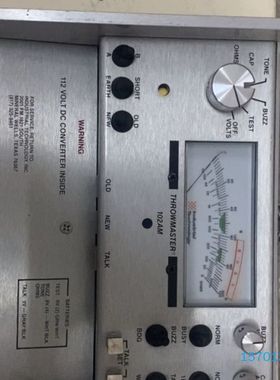 【顺庆】美国原装进口THROWMASTER电阻测量仪，102AM，I【议价】