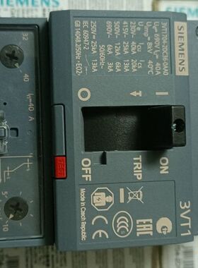 【顺庆】西门子断路器全新带包装，型号3VT1704-2DC36-0A【议价】