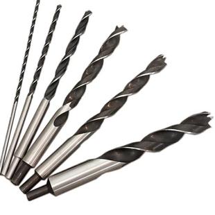 加长木工钻头开孔器麻花钻头木塑套钻圆柄三点钻3-30mm