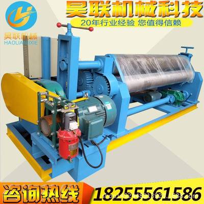 现货供应自动三辊液压卷板机不锈钢铁板型材卷圆机机械设备