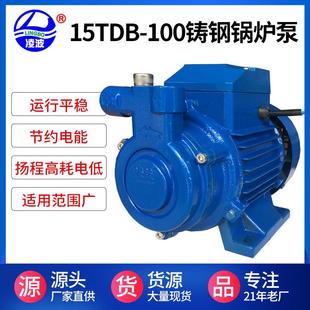阳春牌15TDB 锅炉供水泵家用增压泵 100铸钢耐高温高压旋涡式