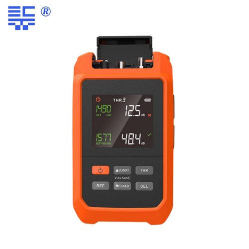 10GPON分波光功率计3000mAh电池30mw红光源千兆万兆测量1577/1490