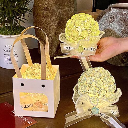 梦幻精致轻奢高级感设计玫瑰圆球花灯手工DIY生日礼物送女生礼品