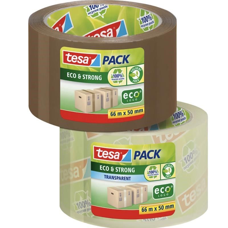 德国直邮 tesa透明包装PP胶带 超强粘性 M抗紫外线老化 环保静音