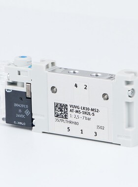 费斯托FESTO电磁阀VUVG-L10-M52-MT-M5-1H2L-W1 5.78162