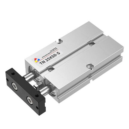 三轴三杆MGPL气缸带导杆大推q力小型气动12/16/20/25/32/40-30X75