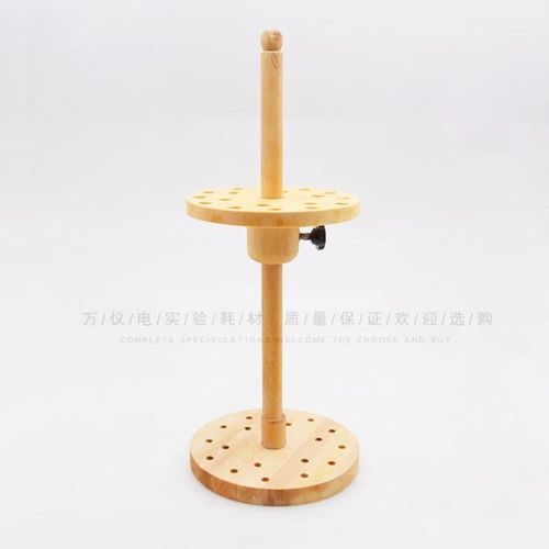 高档圆盘形木质架木质试管u架液移滴定管吸管刻度吸管梯架子架管