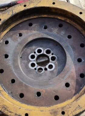 锡柴铲车发动机总成/飞轮总成CA6DF10-1F26AG2订货号F432D61A飞轮