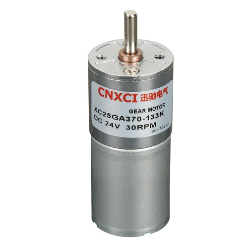 热销外径25mm低转j速25GA370小马达370永磁直流6V12V24V有刷减速